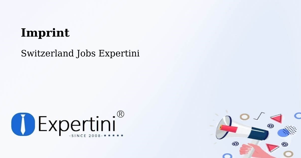 Imprint – Courgenay - Switzerland Jobs Expertini